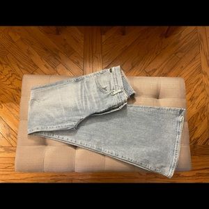 Citizens of humanity flare jeans. Light wash